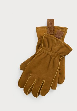 SUEDE UTILITY GLOVES - Mănuși - brown