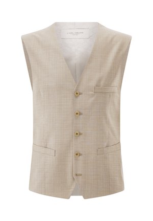 Carl Gross CG WINSLOW - Waistcoat - beige