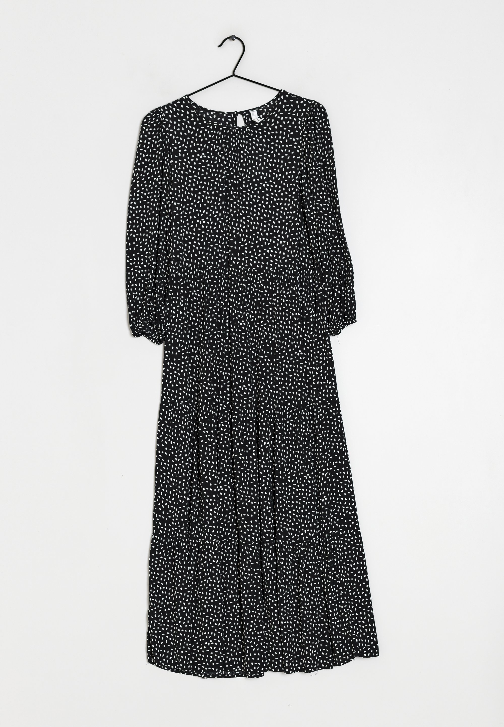 Vestido Midi Vestido Cuadros Blanco Y Negro Mango Mango Zalando