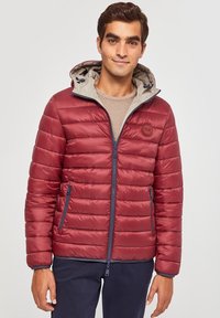 Polo Club PADDED HOODED REVERSIBLE OSSIE - Veste d'hiver - stone/beige - ZALANDO.FR