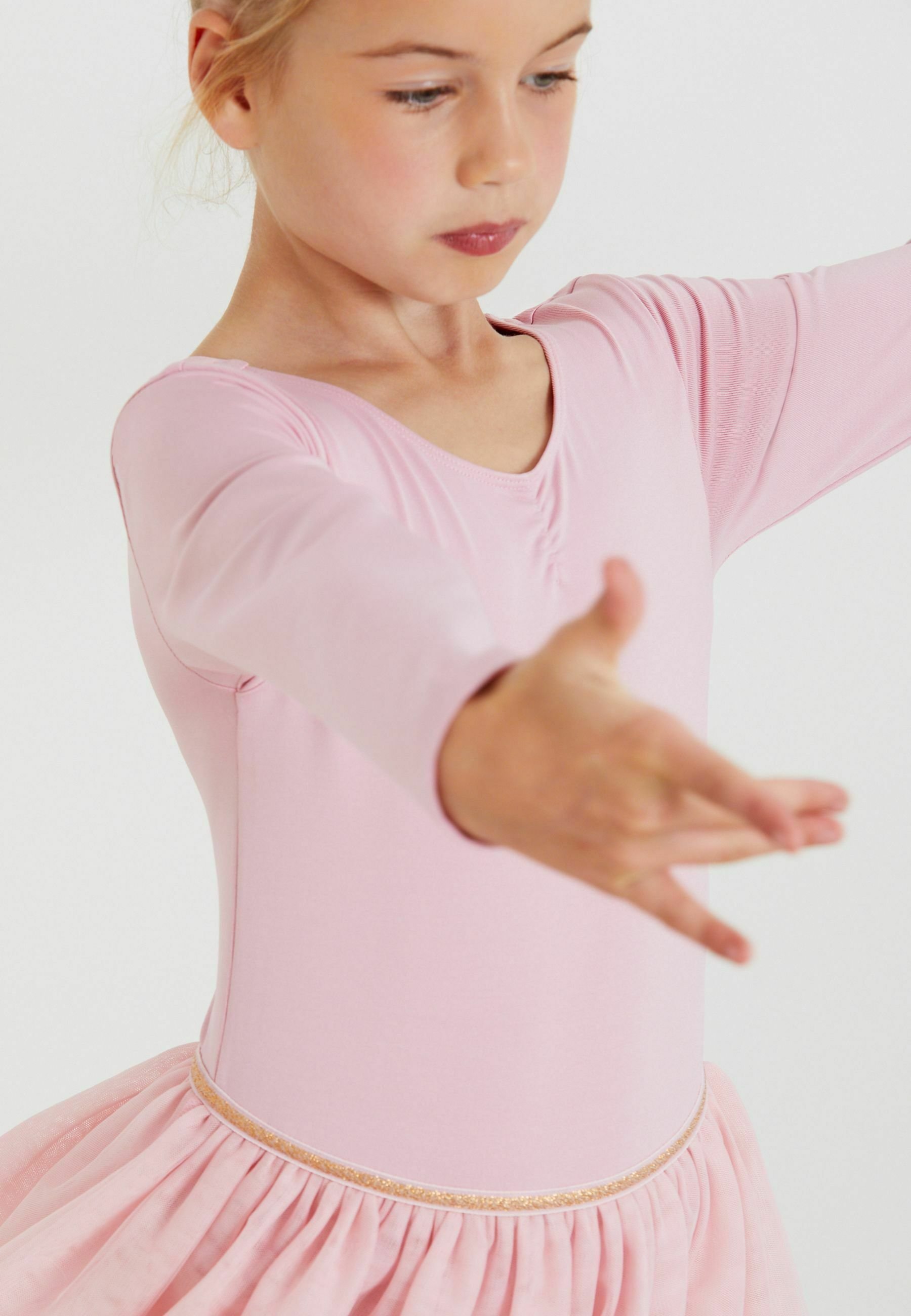 Cinda Tutu-Ballettkleid Aus Baumwolle: Ärmellos, Mit Geflügeltem Herz-Design & Reflektierendem Rock – Leicht & Bequem Für Tanz & Spiel