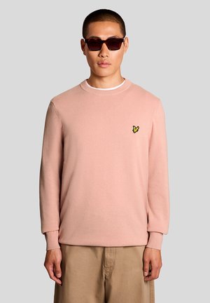 CREW NECK - Pullover - pink grapefruit