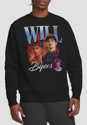 NETFLIX, STRANGER THINGS  WILL HOMAGE - Sweatshirt - black