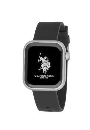 Montres connectées - black and silver coloured