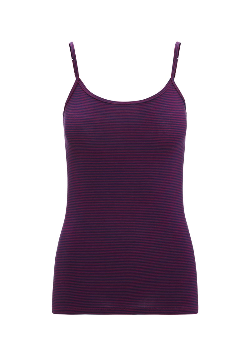 icebreaker MERINO 150 LIGHT WEIGHT SIREN CAMI - Undertröja - DARK PURPLE