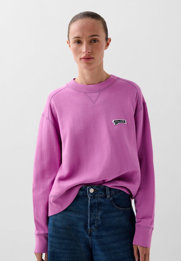 WAFFLE PATCH  - Sweatshirt - mauve
