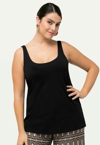 Ulla Popken LAYERED TANK - Top - black