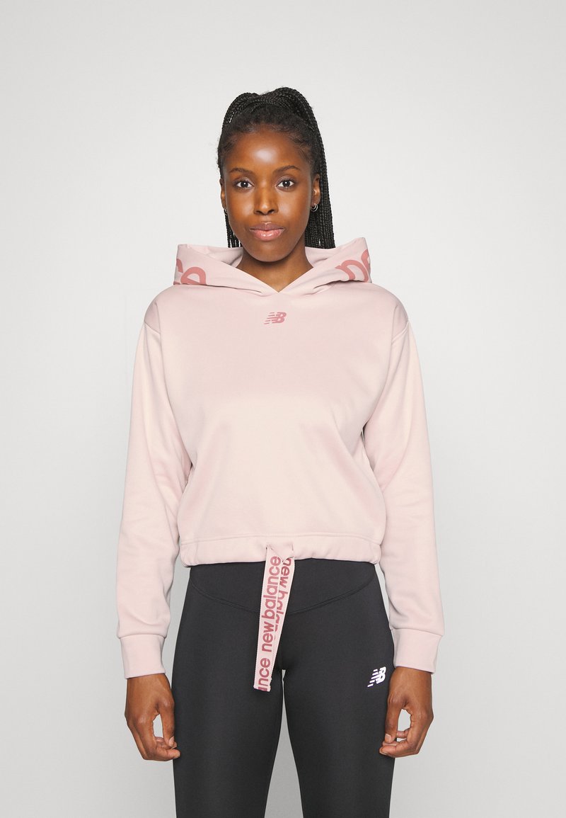 New Balance RELENTLESS TECH LAYER - Hoodie - pink - Zalando.de
