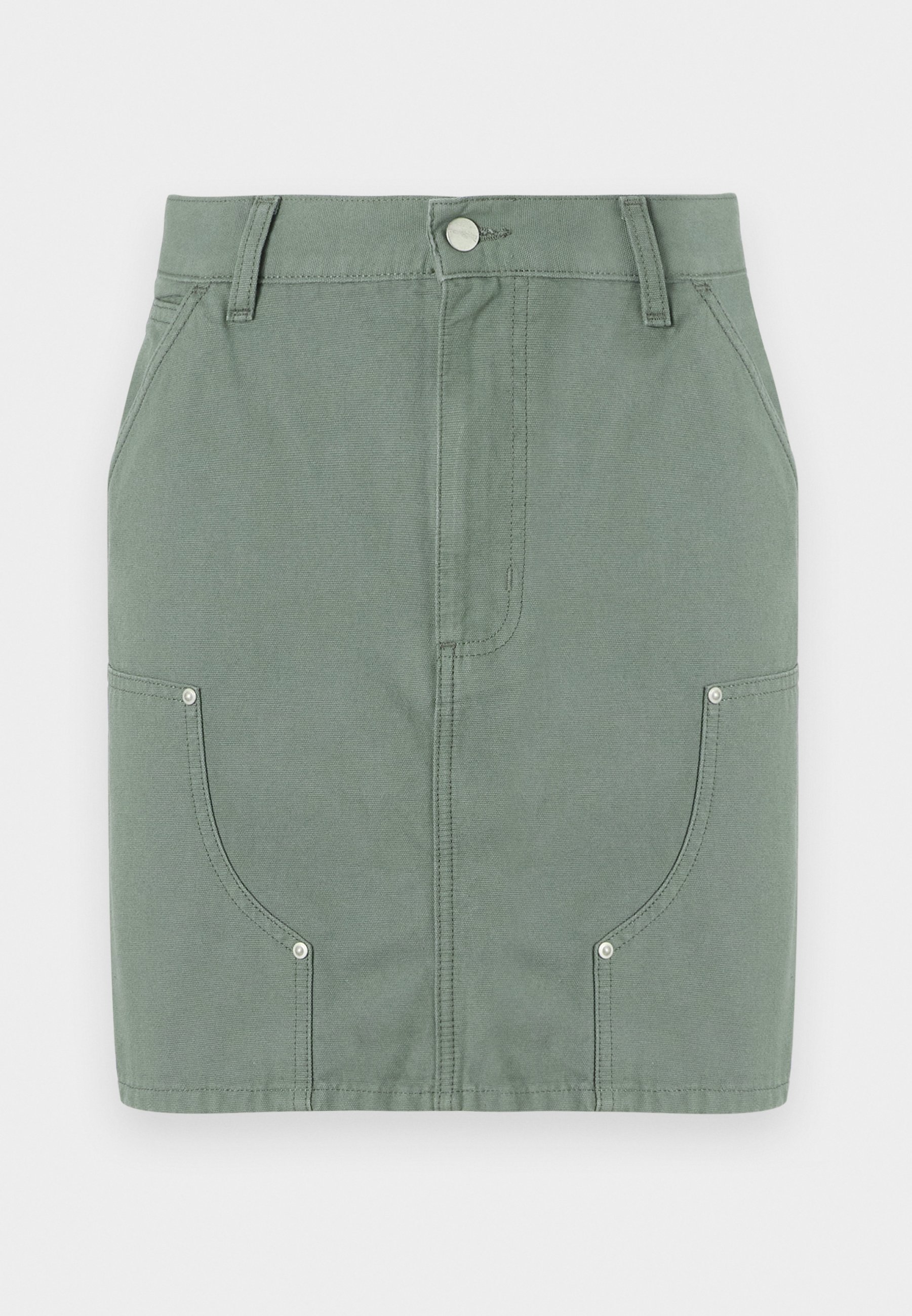 Carhartt WIP MAEVE DOUBLE KNEE SKIRT - Mini skirts - park