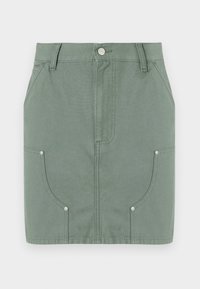 MAEVE DOUBLE KNEE SKIRT - Mini skirt - park stone washed