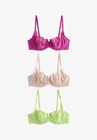 Unselected, pink blush lime