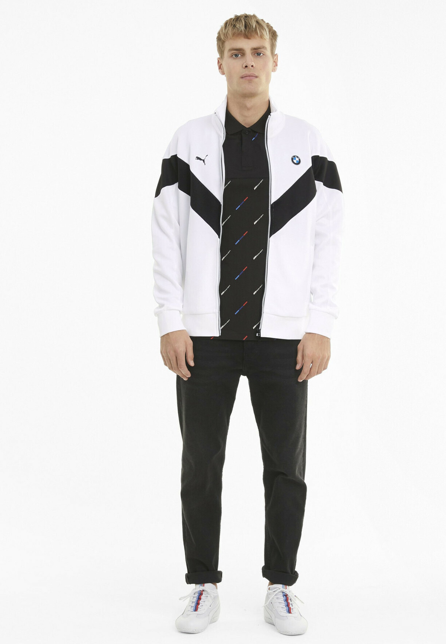 survetement bmw blanc