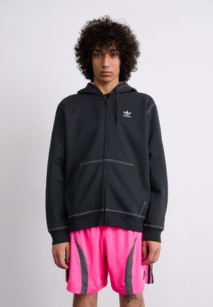 adidas Originals ESSENTIALS - Zip-up sweatshirt - black
