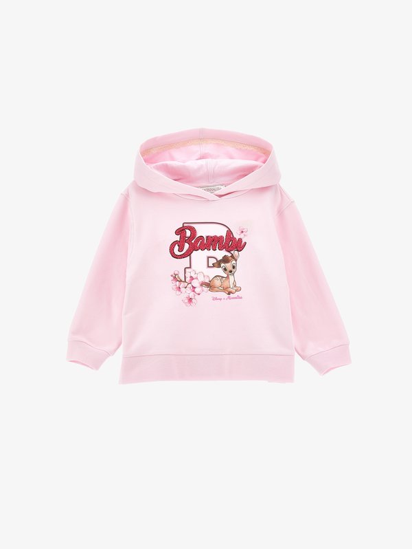 HOODIE BAMBI - Hoodie - rosa fairytale