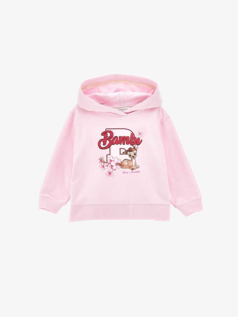 Monnalisa HOODIE BAMBI - Huppari - rosa fairytale