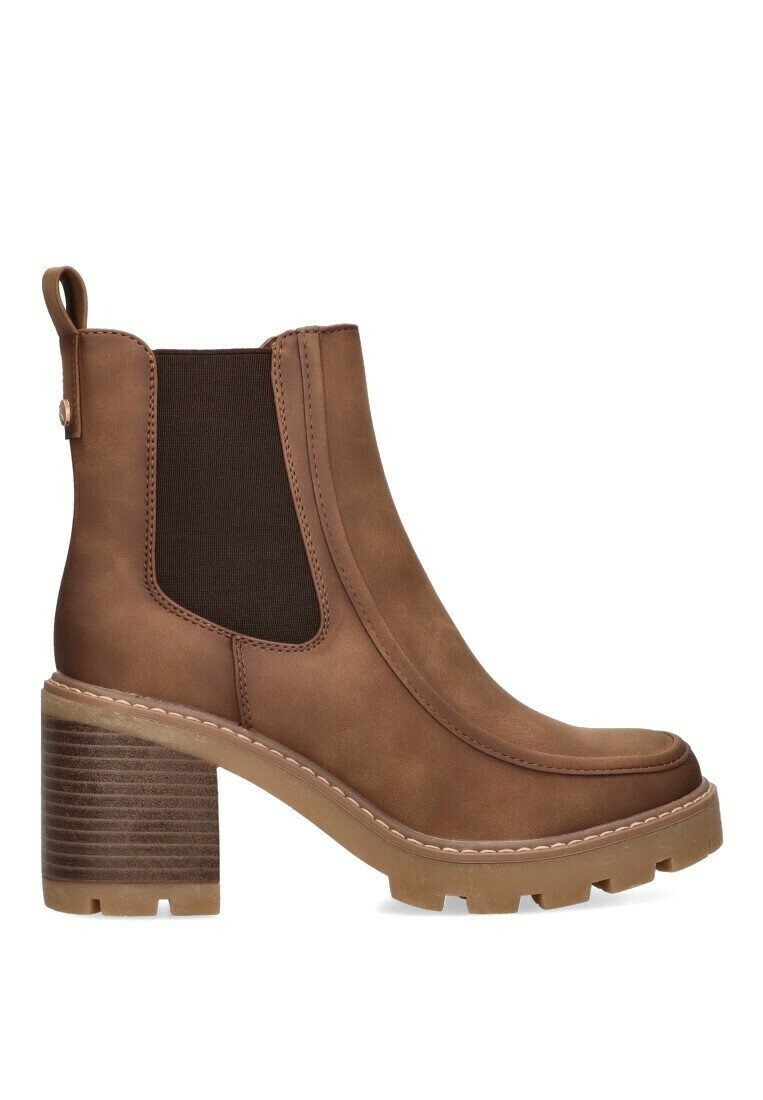 ETIKA Botines con plataforma - brown
