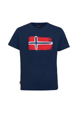 TROLLKIDS, KIDS OSLO T - Print T-shirt - navy