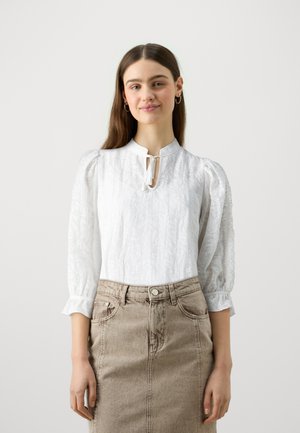 Bruuns Bazaar MACLURABBIMIRAS BLOUSE - Blouse - snow white