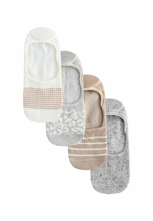 4 PACK   - Strømper - neutral grey animal and stripe