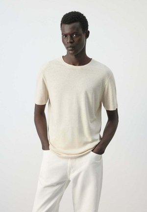 Mango, ADULT - Camiseta básica - off-white