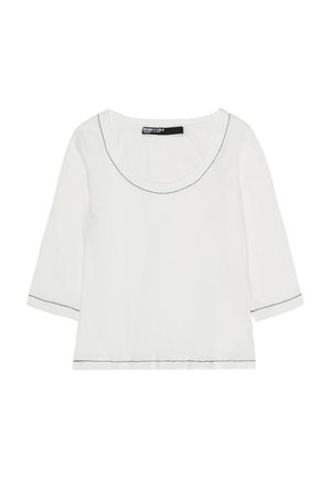 BIMBA Y LOLA, BIMBA Y LOLA CAMISETA MANGA 3/4 MARFIL - T-shirt à manches longues - marfil