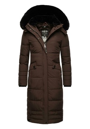 FAHMIYAA - Winter coat - dark choco