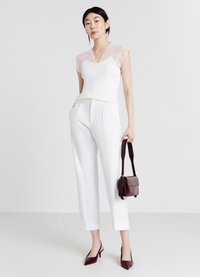 Calliope T-shirt con stampa - bianco lana