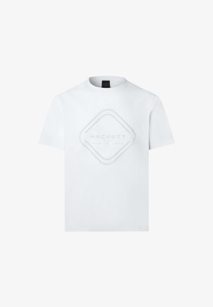 Hackett London CLUB HOUSE - T-shirt print - optic white
