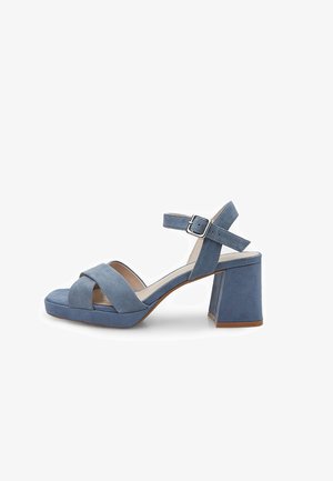 Bata Sandali s platformo - blu
