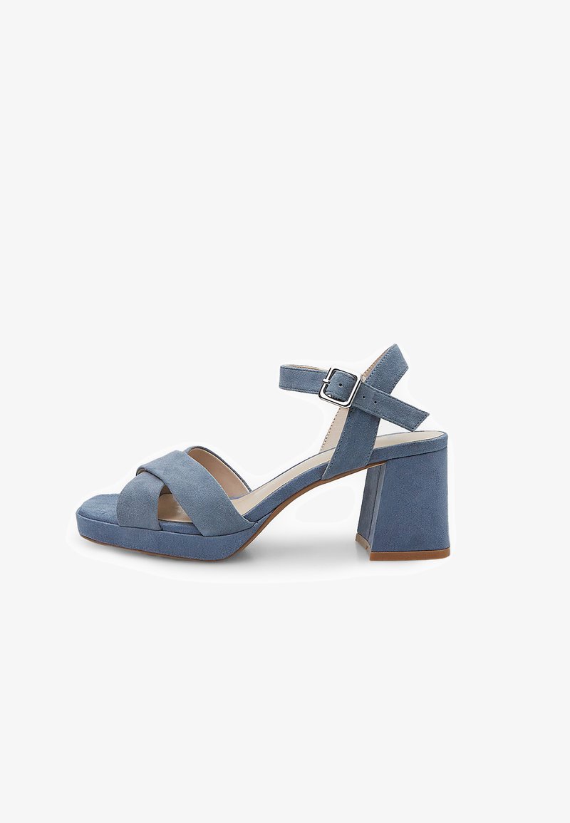 Bata Platforminiai sandalai - blu