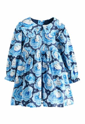 REGULAR FIT - COLLAR  - Vestido informal - cath kidston blue clouds moomins