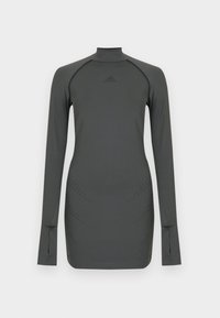 DRESS - Jersey dress - utility black