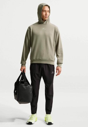 M NP DF NPT MIDLAYER  - Hoodie - light army/lt liquid lime