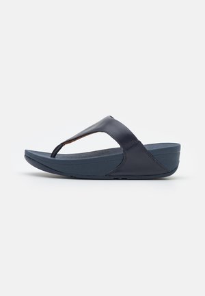 LULU TOEPOST - Tåsandaler - deepest blue