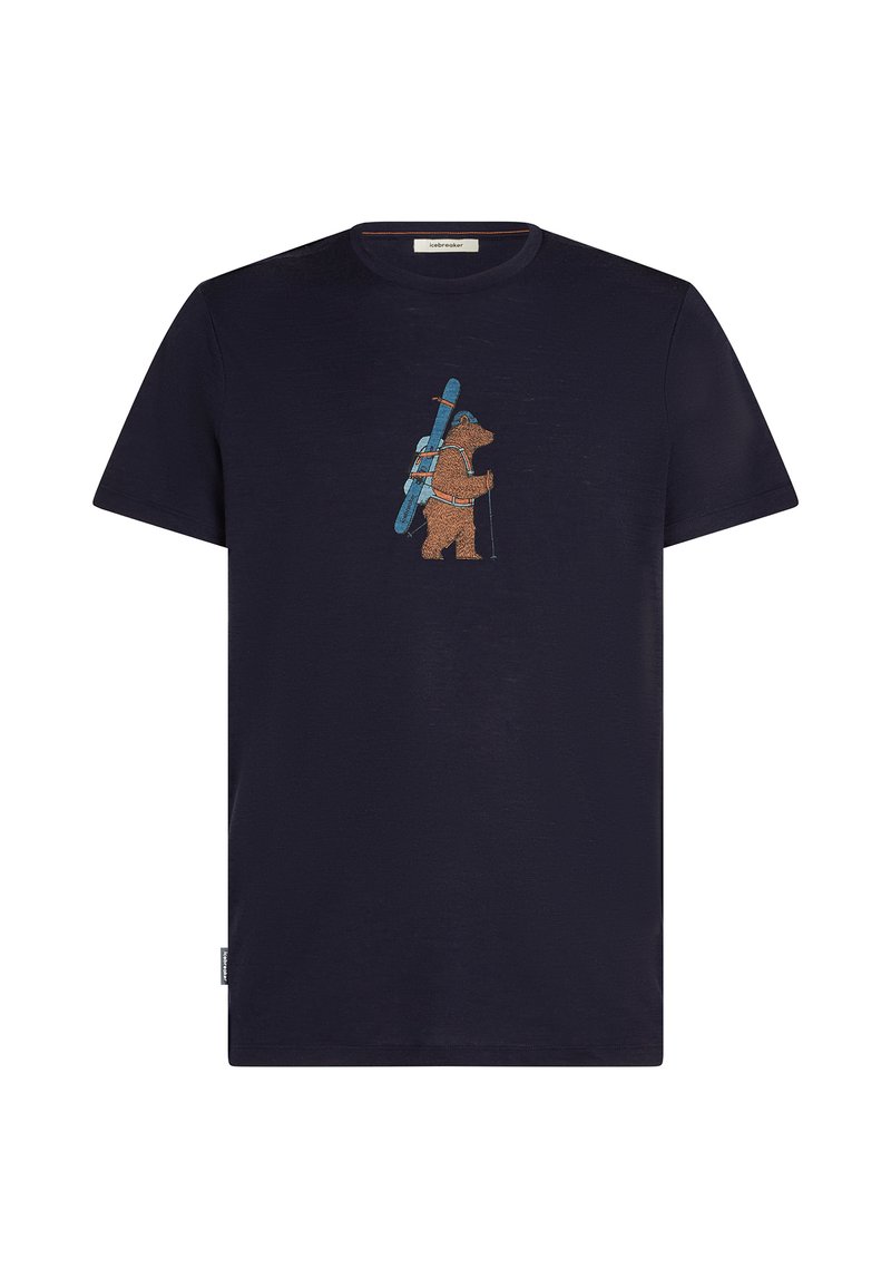 Icebreaker Sport T-shirt donkerblauw Icebreaker Sport T-shirt donkerblauw