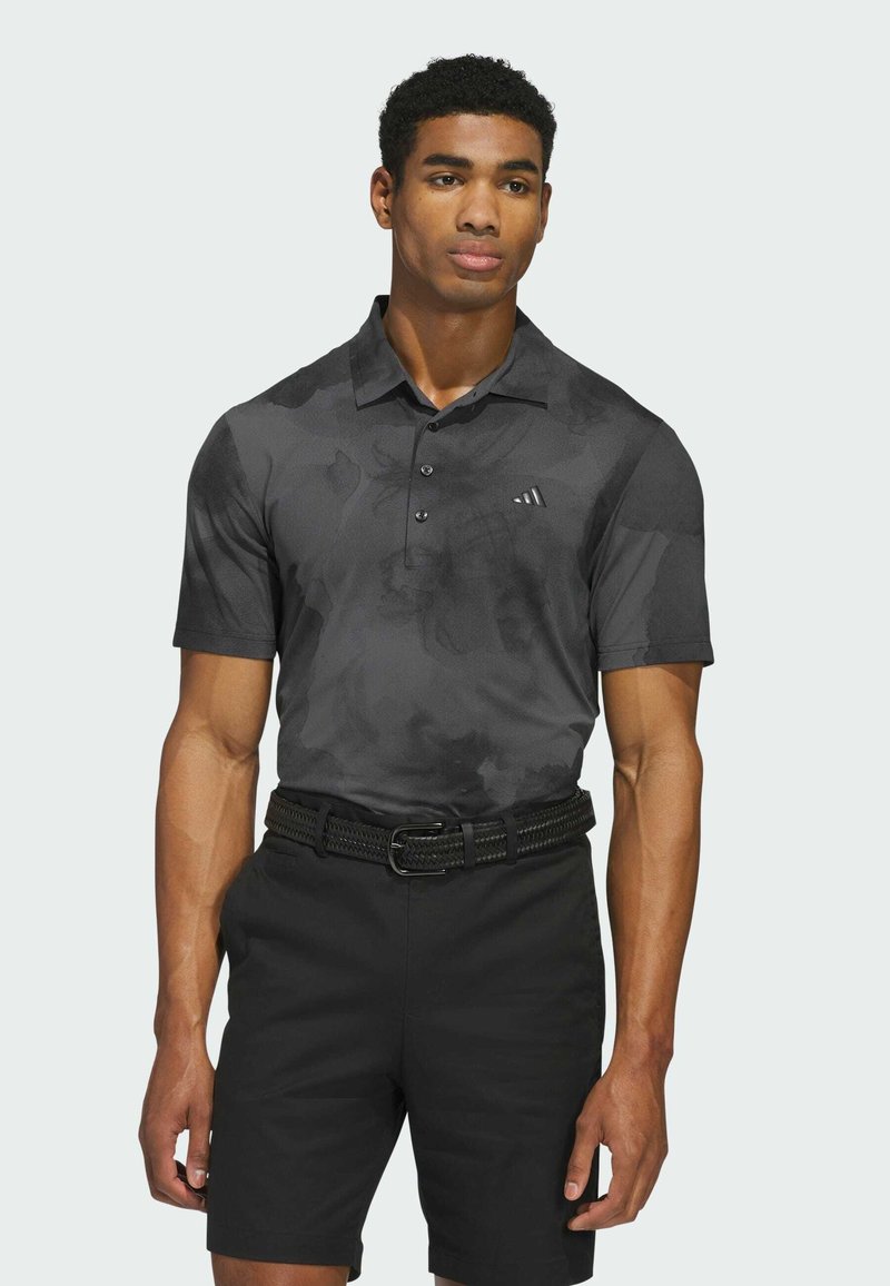 adidas Performance ULTIMATE365 TOUR PRINTED COOL FEELING LEFT CHEST - Polo majica - black grey six