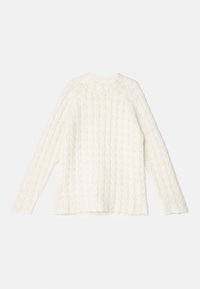 CARA CABLE CREW - Strickpullover - ecru