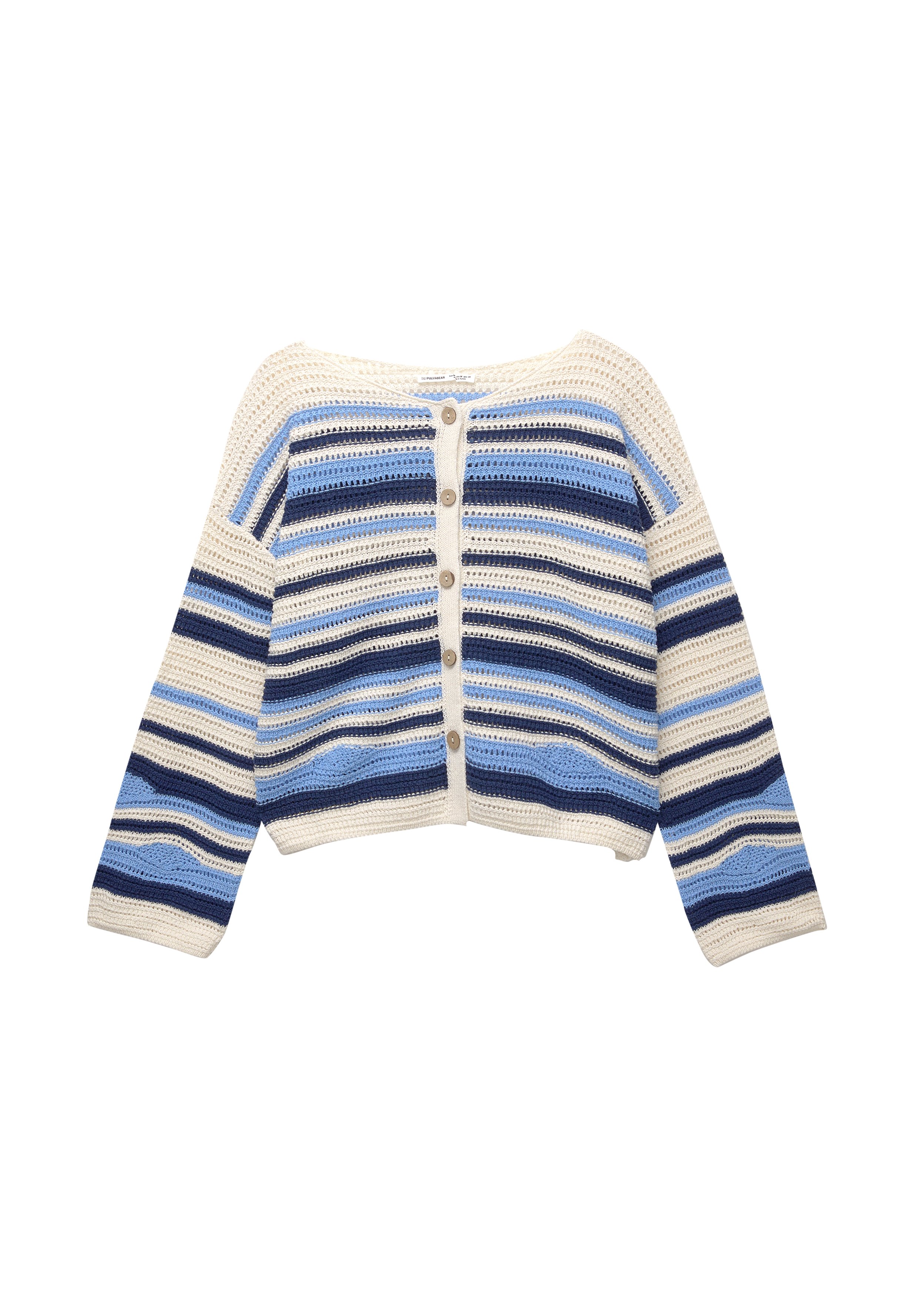 Blue cardigan