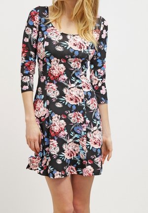 Even&Odd Robe en jersey - black