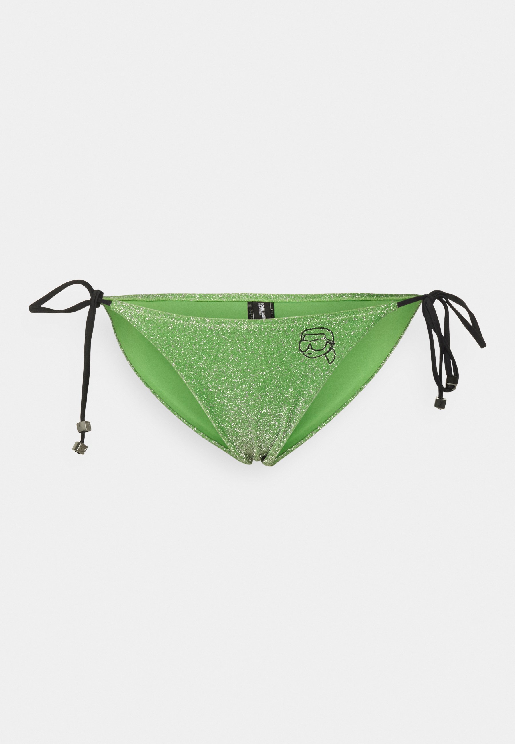 Costume Da Bagno Donna Karl Lagerfeld - Bikini Bottom A Strisce Bianco/nero, Modello IKON RIO