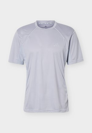 adidas Performance, TECH APPAREL - Sports T-shirts - halo silver-coloured