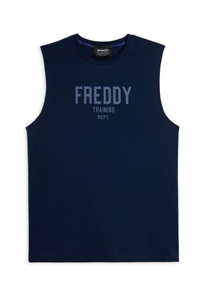 Freddy CON STAMPA FRONTALE IN TONO - Top - dress blue