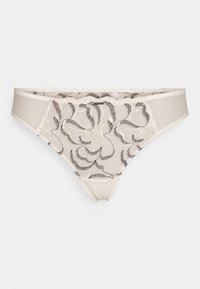 FLEURS TANGA - String - milk/black