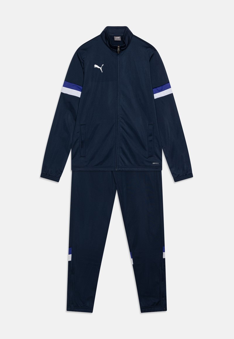 Puma INDIVIDUALRISE TRACKSUIT UNISEX SET - Pantalones deportivos - club navy/lapis lazuli
