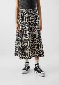 ONLY ONLTOMIA BERRY LONG SKIRT - Trapecinis sijonas - black
