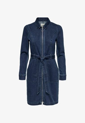 ONLNEW CHIGO DRESS - Spijkerjurk - medium blue denim