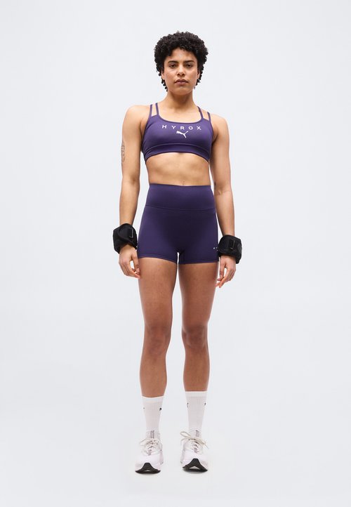 PUMA X HYROX SHAPELUXE - Leggings - deep plum — photo 2