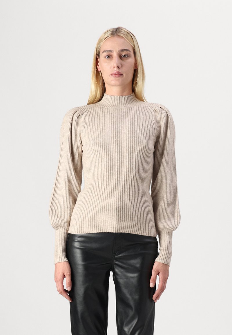 ONLY Tall ONLKATIA - Strikkegenser - mocha meringue