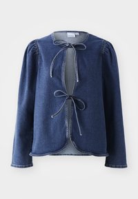 VMMAISIE TIE  - Blouse - medium blue denim