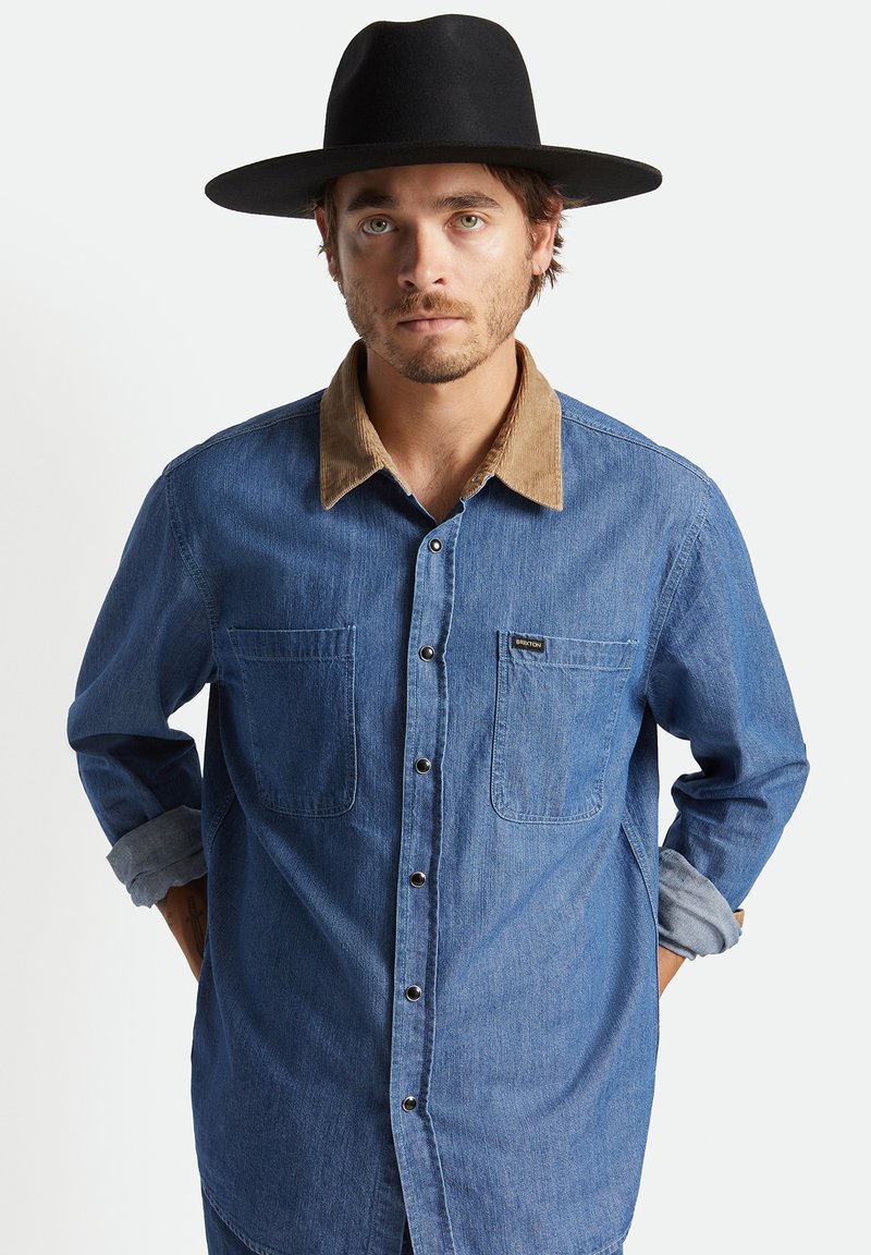 Brixton COHEN COWBOY UNISEX - Šešir - black